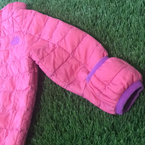 Bright Pink North Face Jacket - Picture 6 of 7